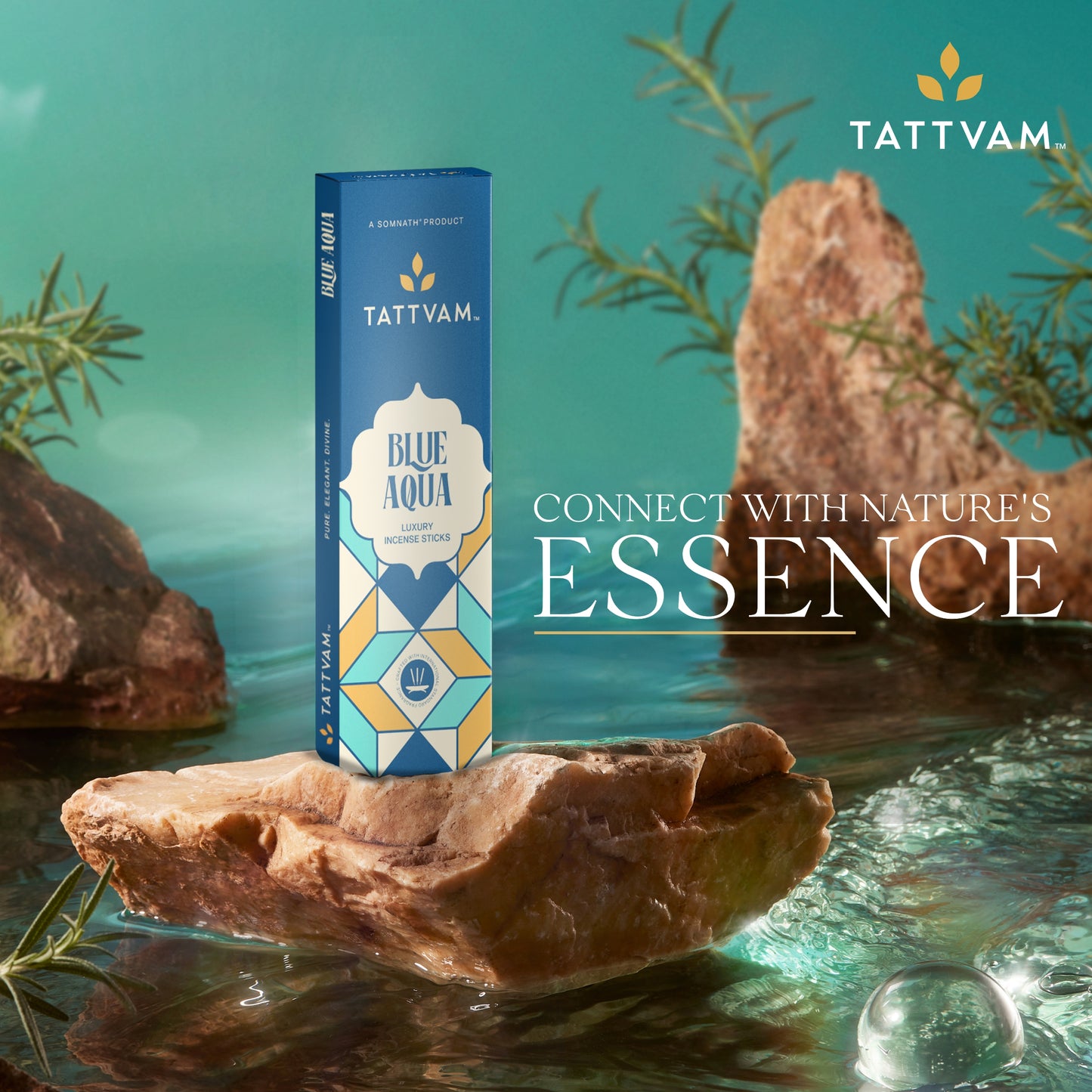 Blue Aqua Luxury Incence Sticks