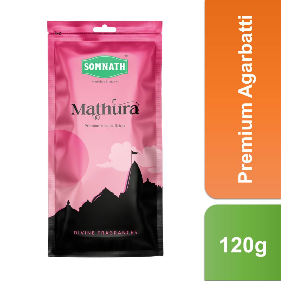 Mathura Agarbatti | 100% Charcoal Free Incense Sticks.