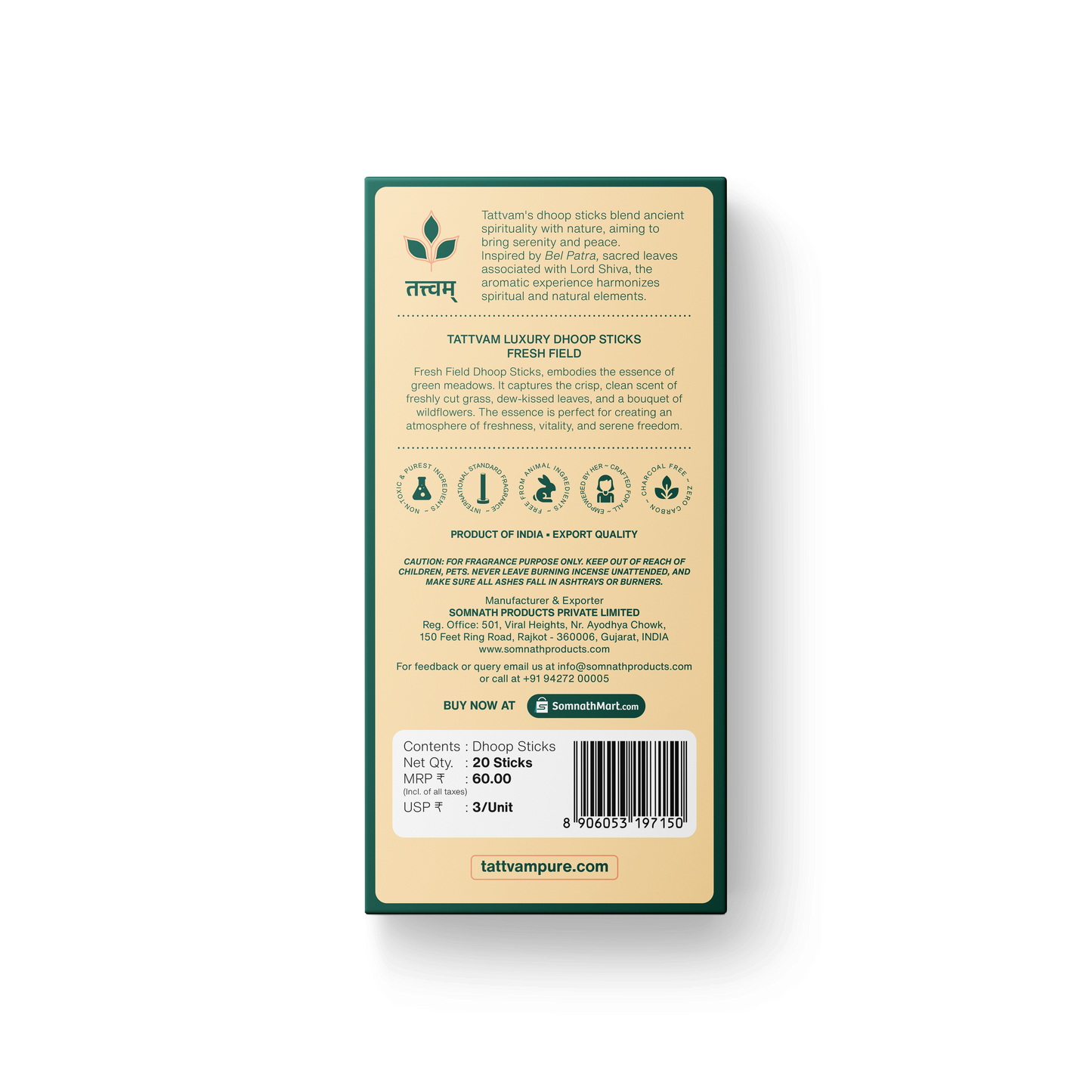 Fresh Field Luxury Dhoop Sticks