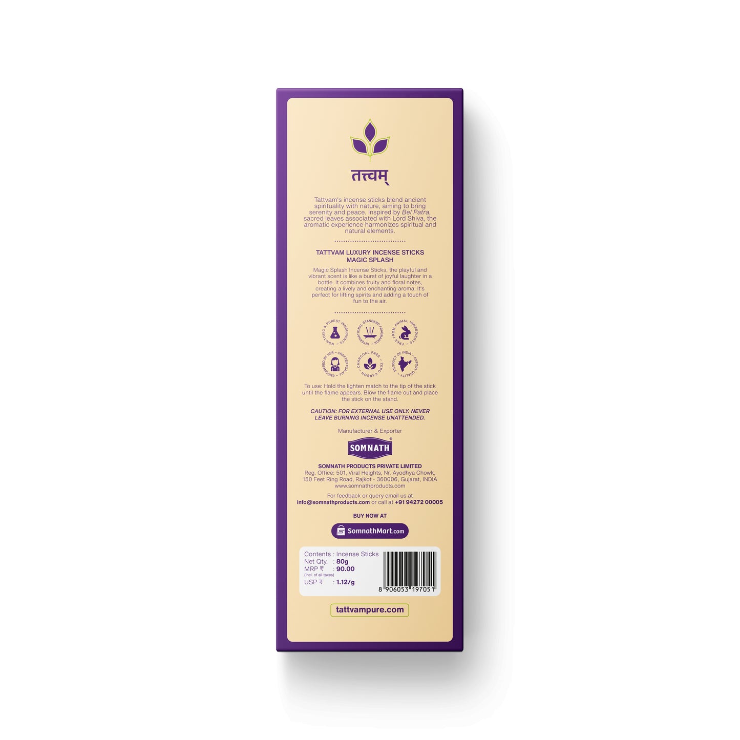 Magic Splash Luxury Incense Sticks