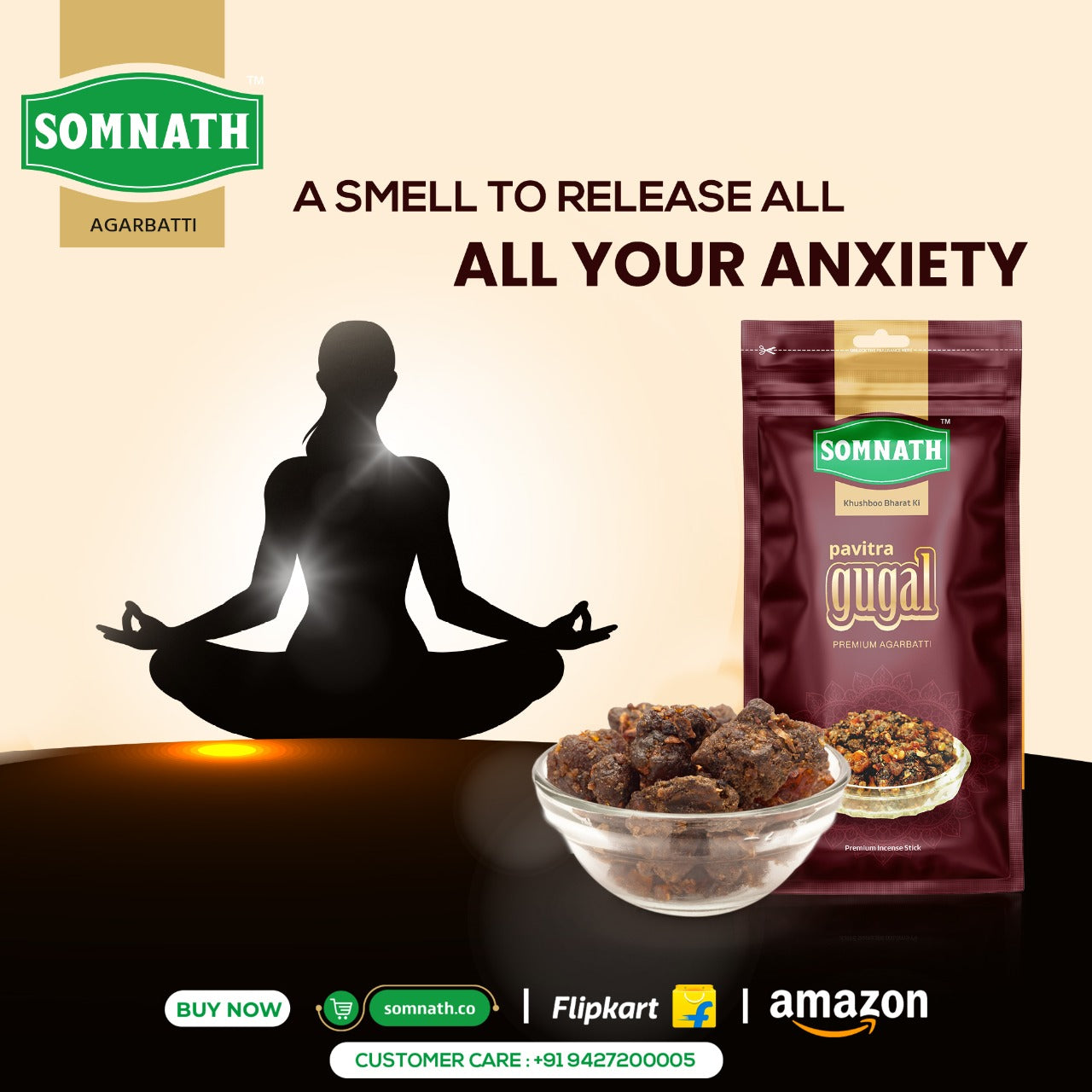Pavitra Gugal Agarbatti | Natural Masala Incense Sticks.
