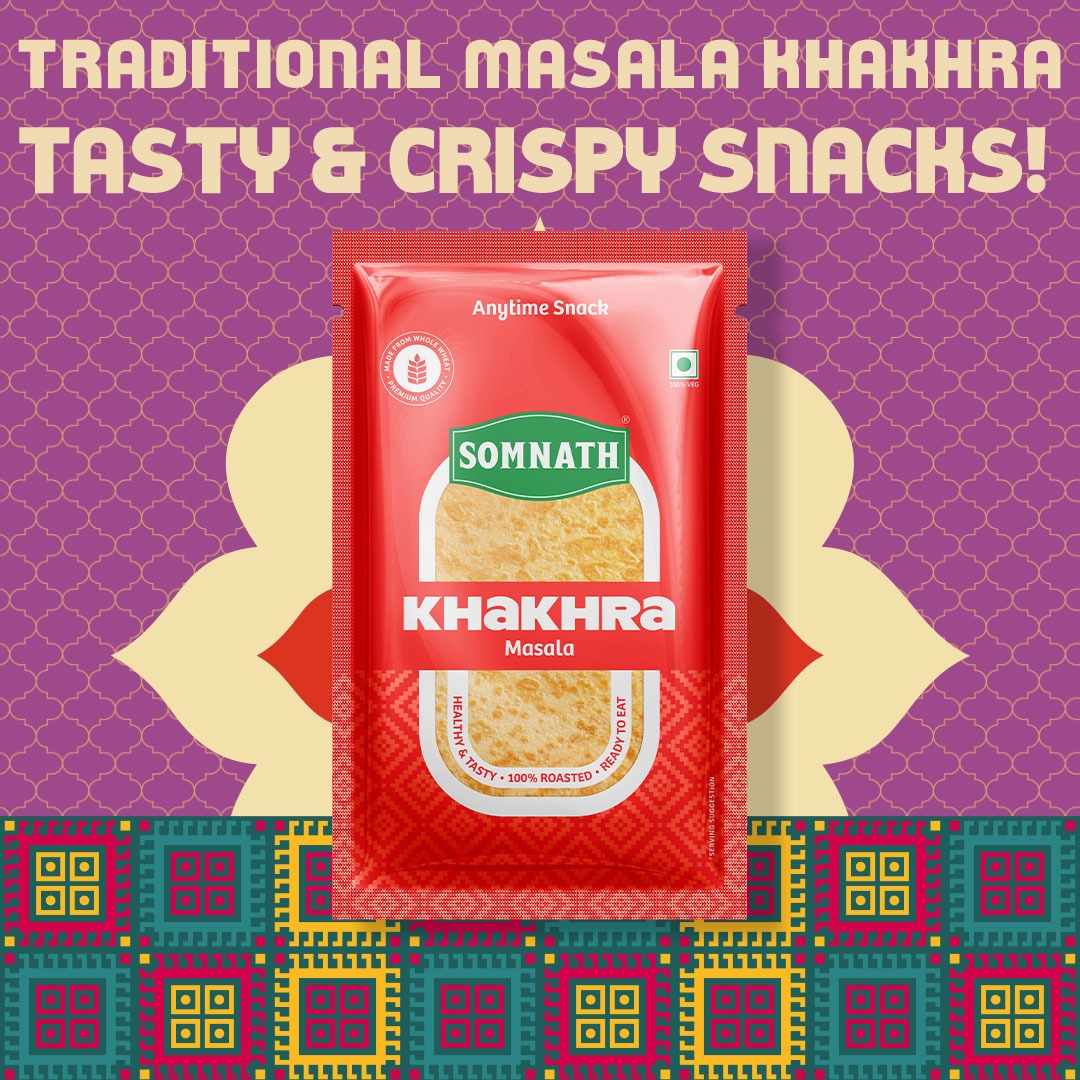 Somnath Masala Mini khakhra (MRP 15 X 30 NO.)