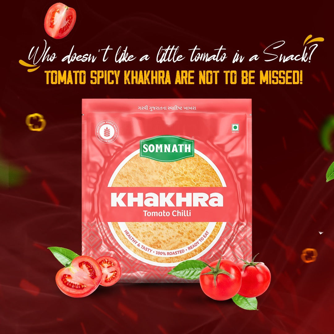 Somnath Tomato Chilli khakhra