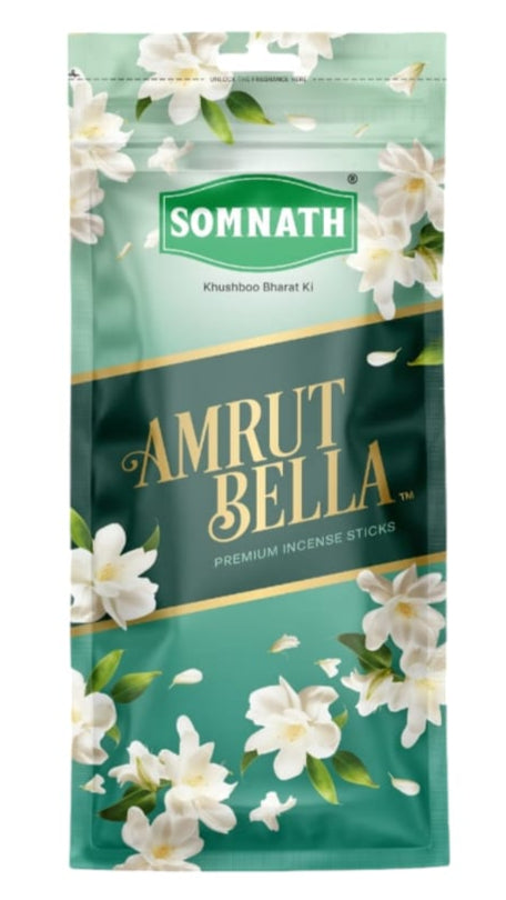 Amrut Bella Agarbatti | 100% Charcoal Free Incense Sticks