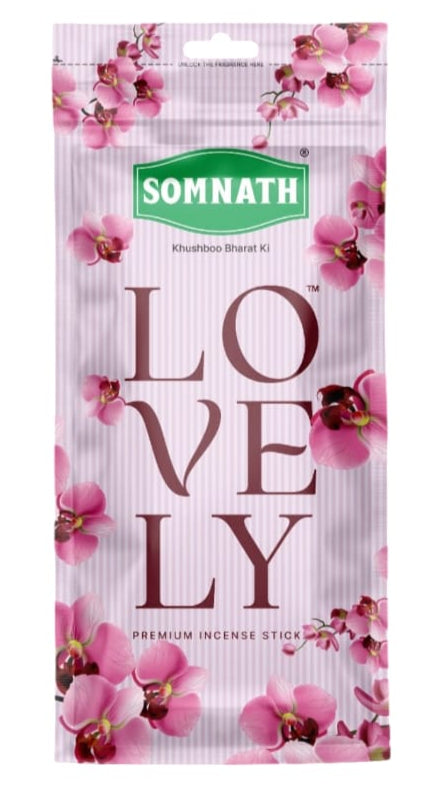 Somnath Lovely Agarbatti | Charcoal Free Incense Sticks.