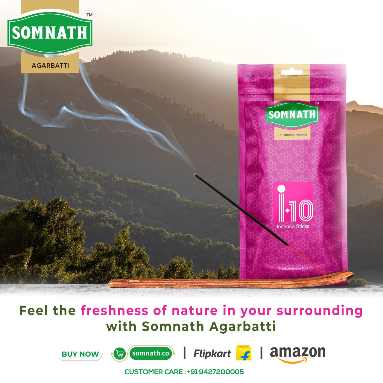 I-10 Agarbatti | Premium Incense Sticks.